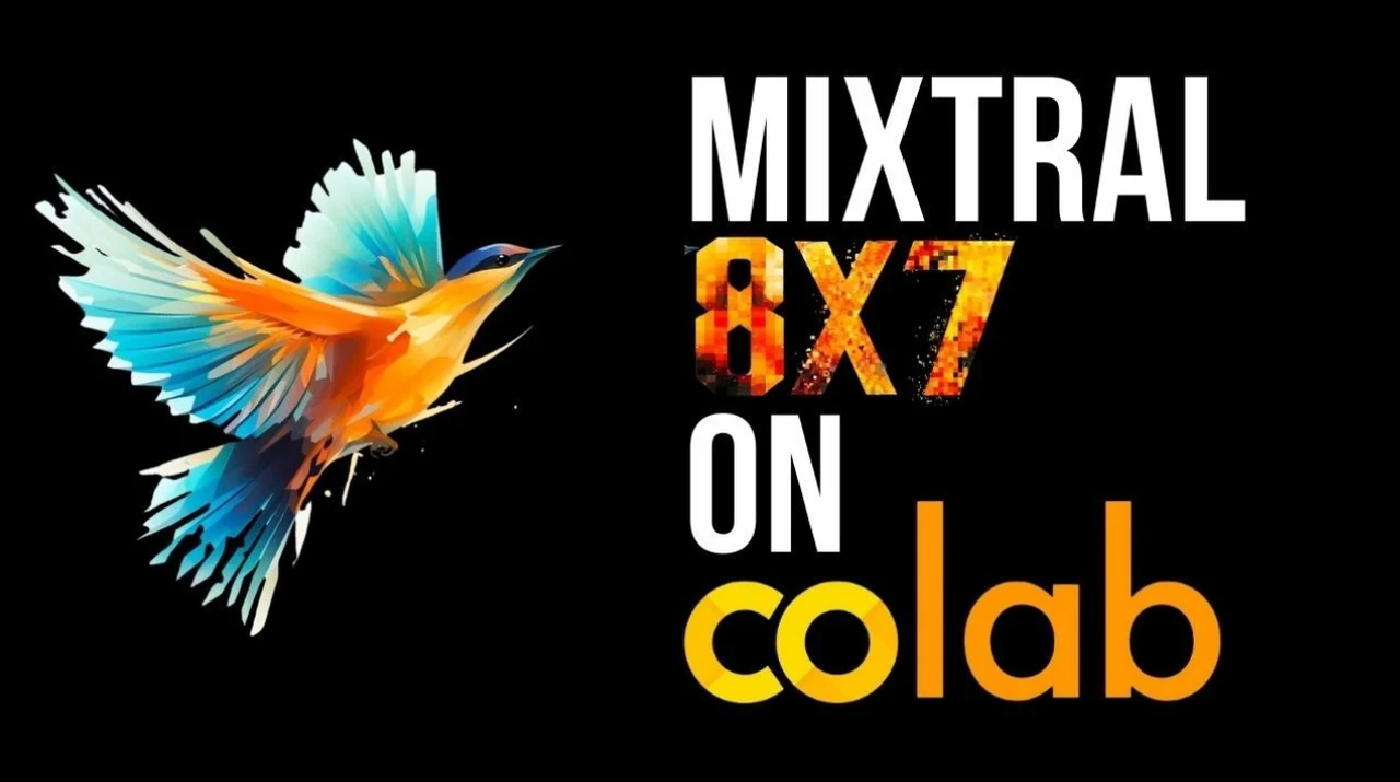 Running Mixtral 8x7B MoE in Google Colab