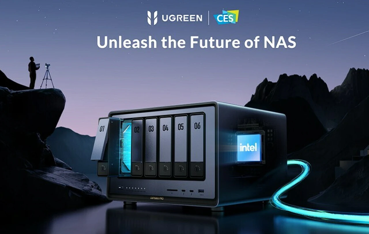 UGREEN NASync DX480T Plus CES 2024