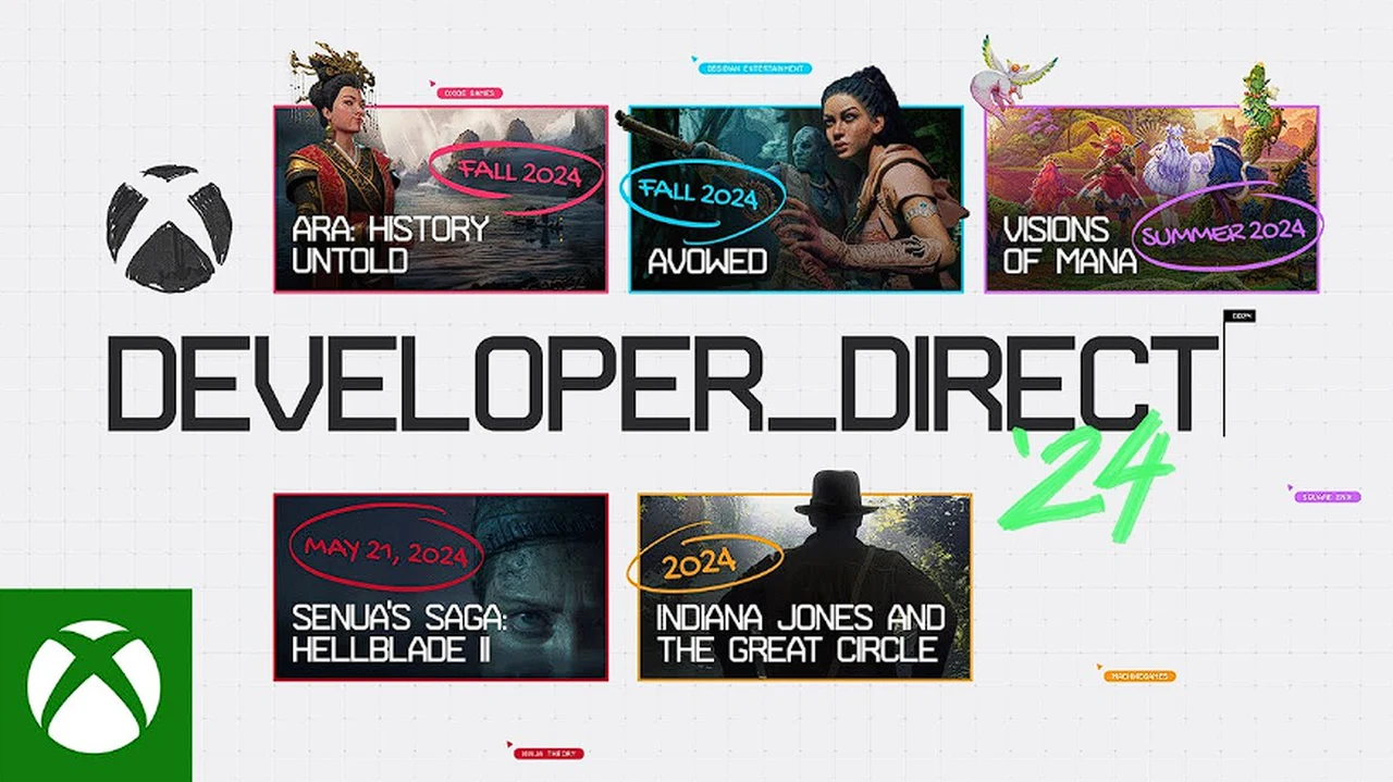 Xbox Developer Direct 2024 Xbox PC and Game Pass games