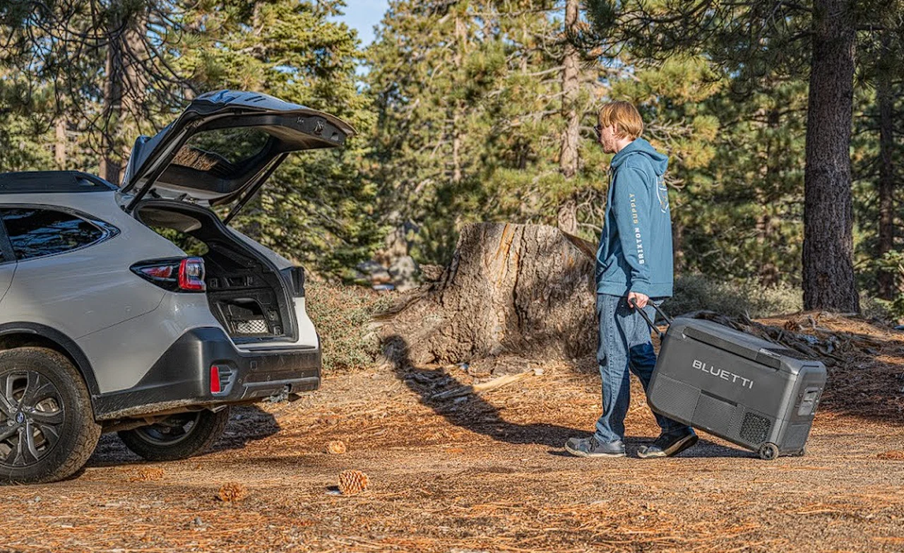 BLUETTI SwapSolar portable fridge