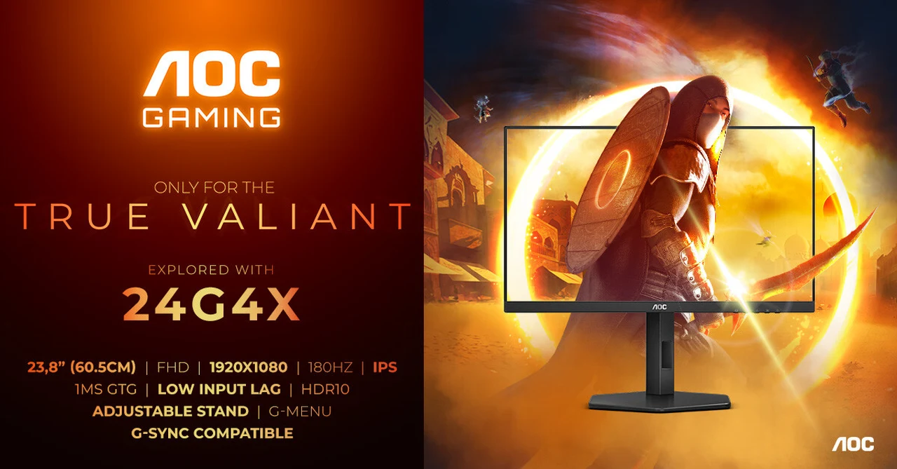 AOC G4X Series Fast IPS gaming monitors