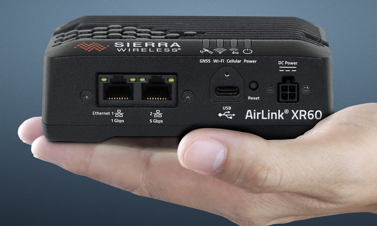 AirLink XR60 the world's smallest rugged 5G router