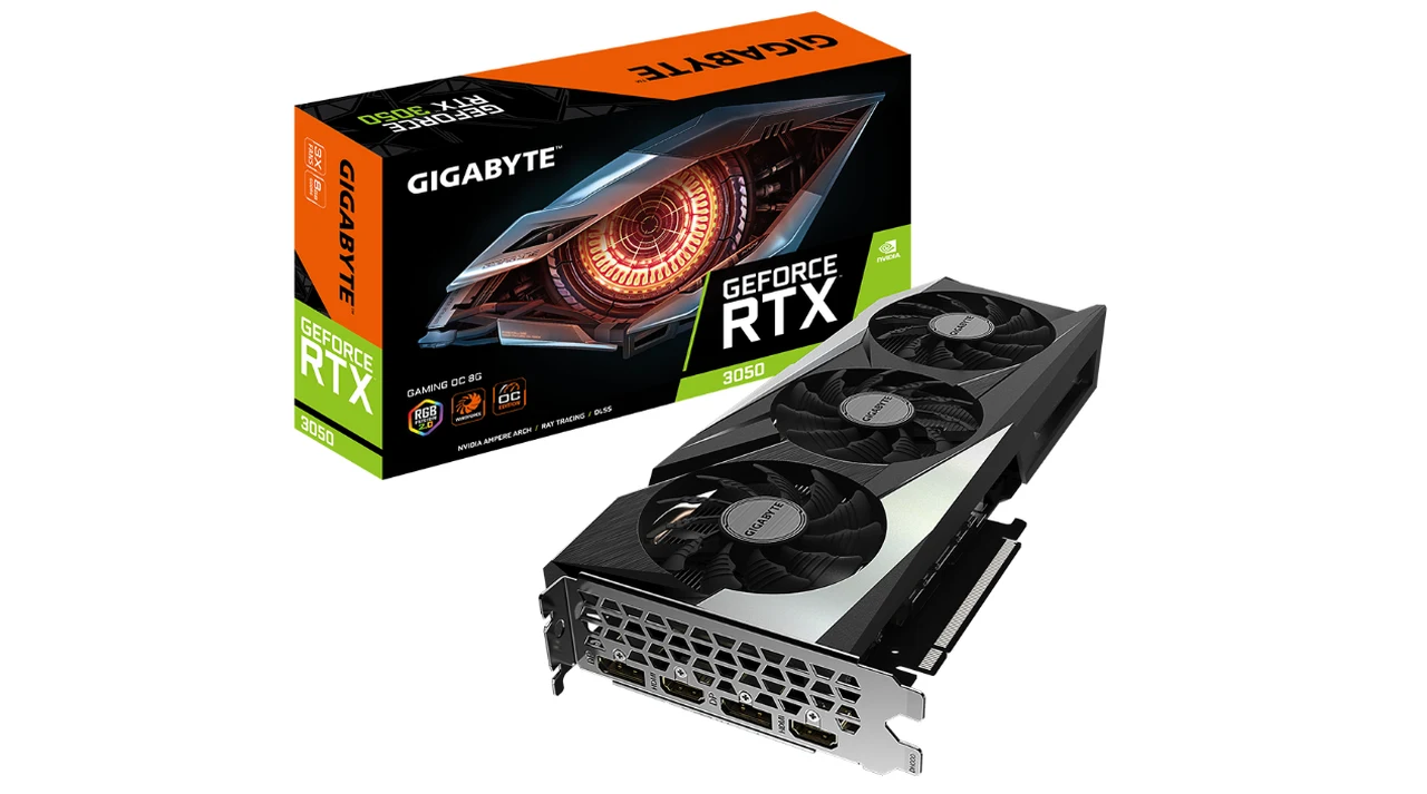 Gigabyte GeForce RTX 3050 6G graphics cards