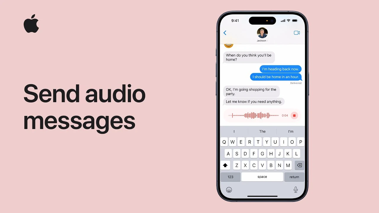 audio messages