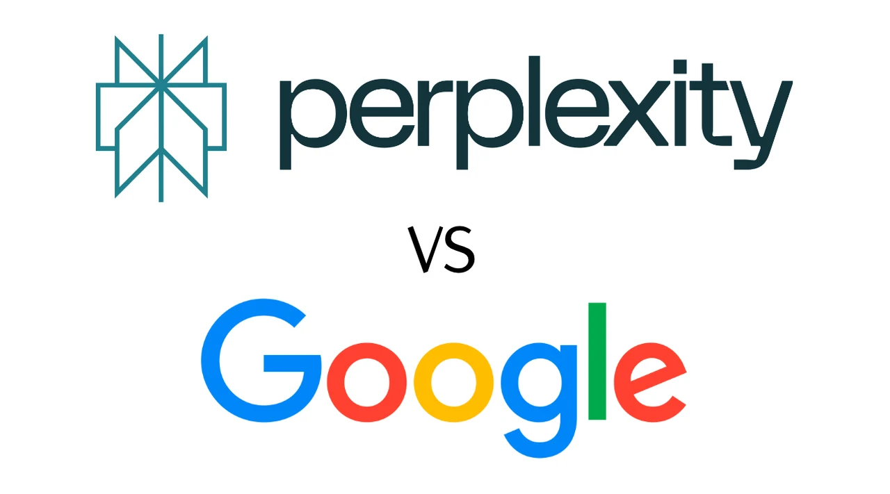 Perplexity vs Google Search results compared