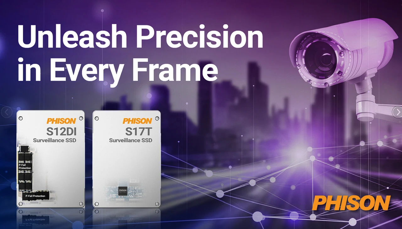 Phison SSD storage for video surveillance systems