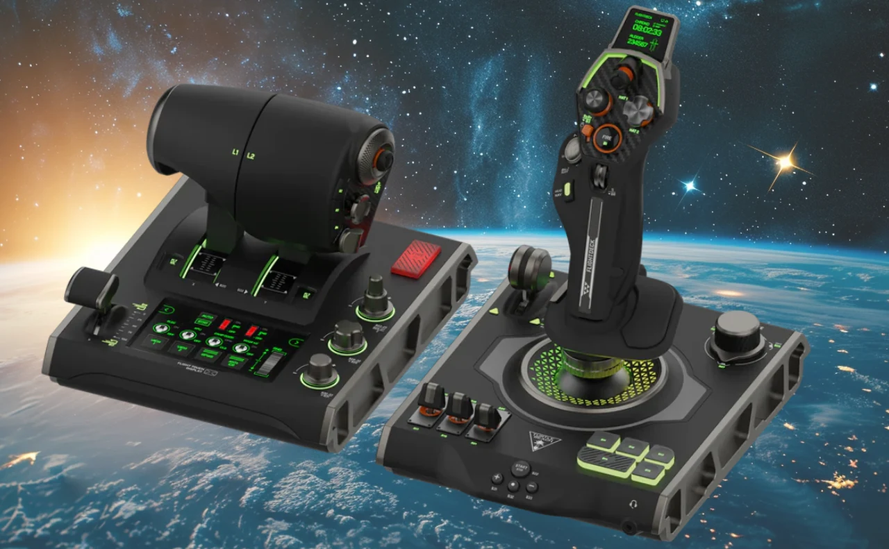 VelocityOne Flightdeck HOTAS flight simulator controller