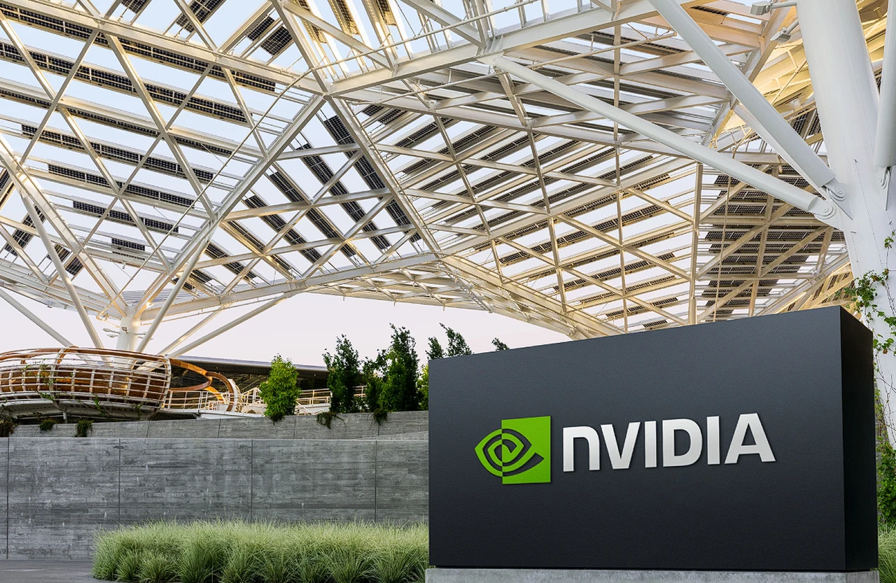 Inside NVIDIA HQ Offices outside